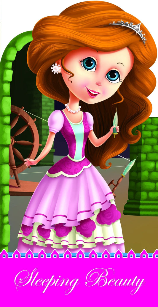 Sleeping Beauty : Cutout Story Book - Om Books 