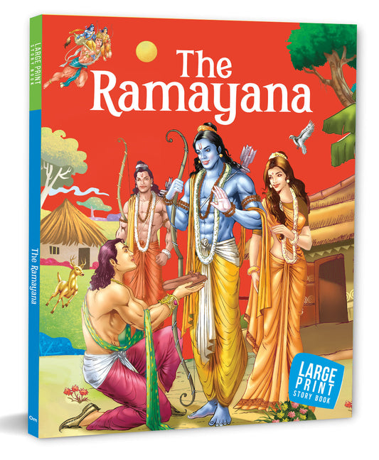 The Ramayana : Large Print - Om Books 