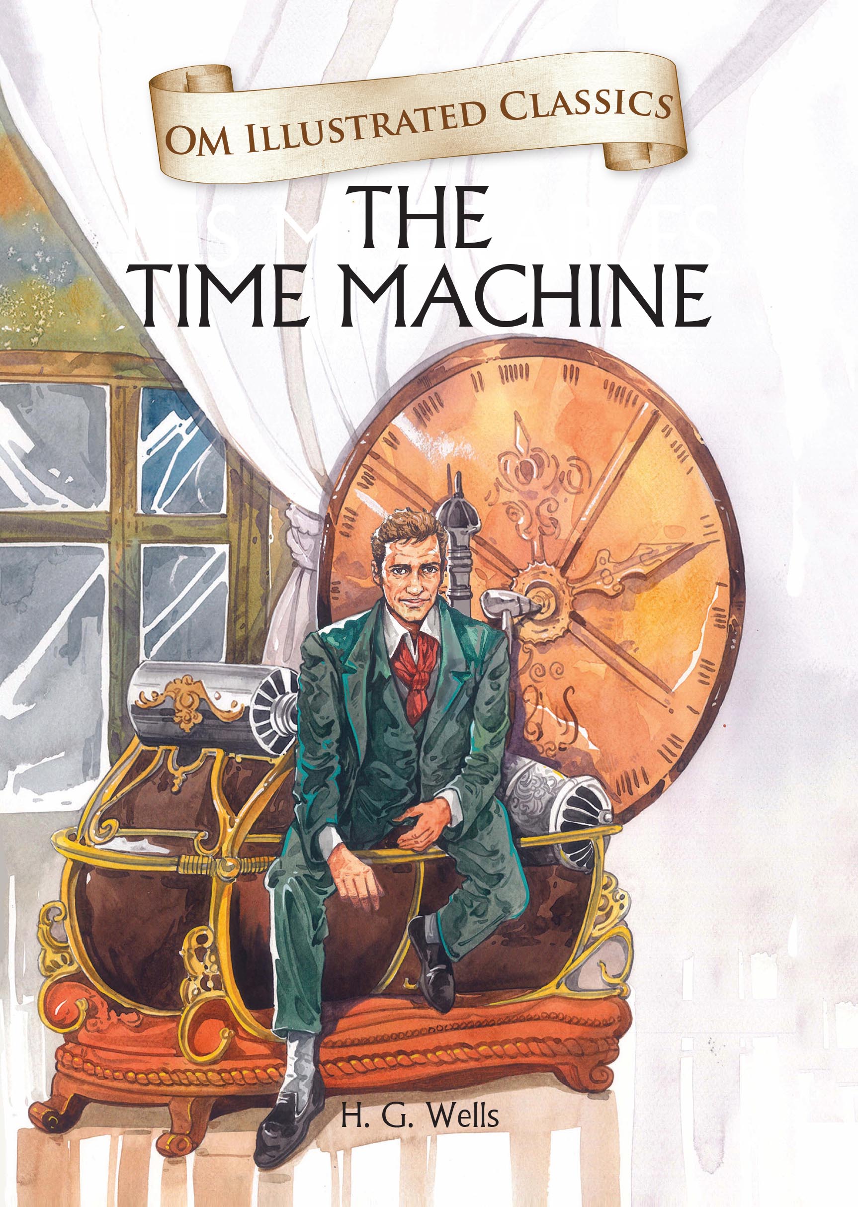 The Time Machine : Om Illustrated Classics - Om Books  Grab2Buy Om Books Grab2Buy