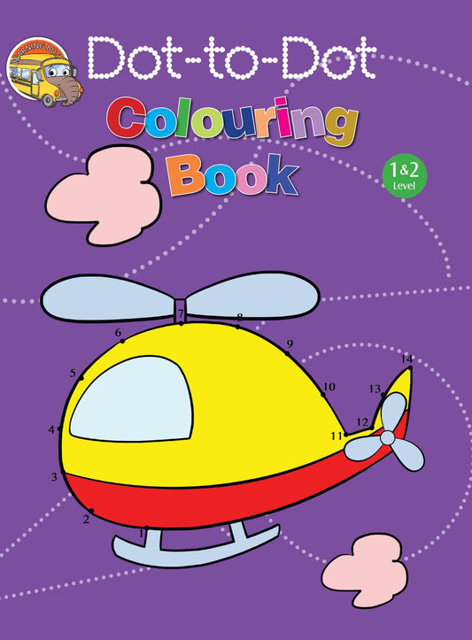 Amazing Dot-to Dot Colouring Book 2 in Binder - Om Books