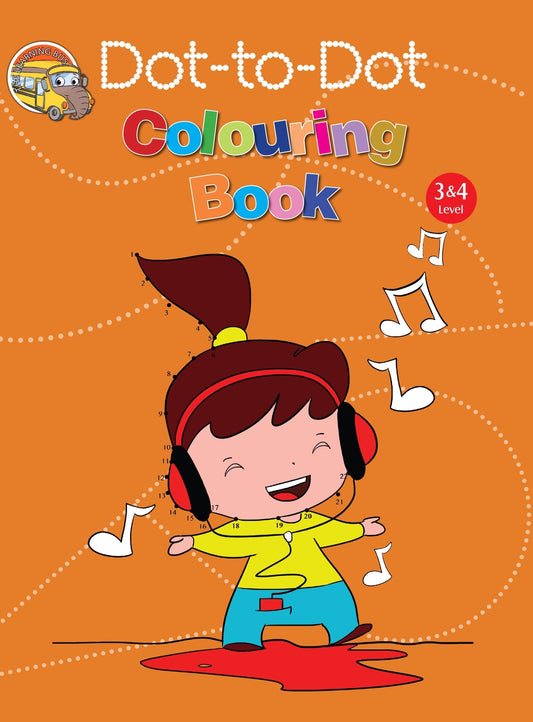 Amazing Dot-to Dot Colouring Book 2 in Binder2 - Om Books 