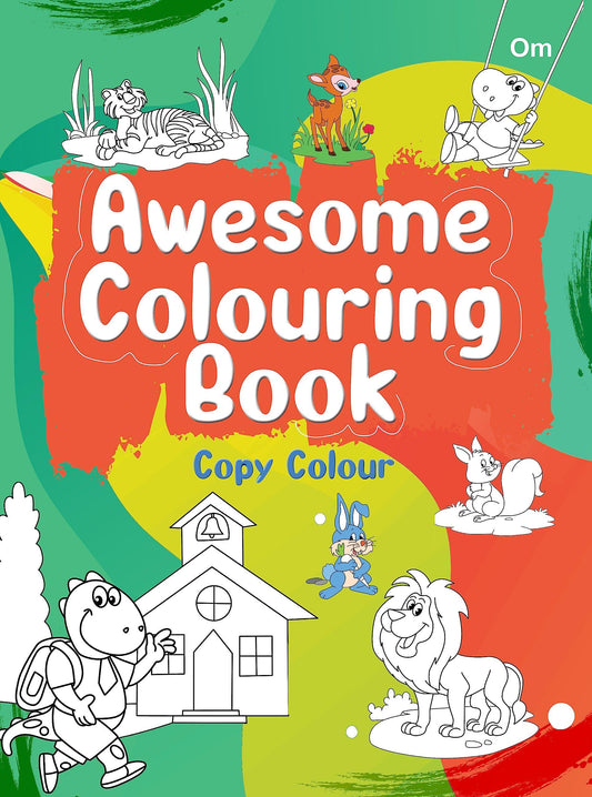 Awesome Colouring Book - Om Books