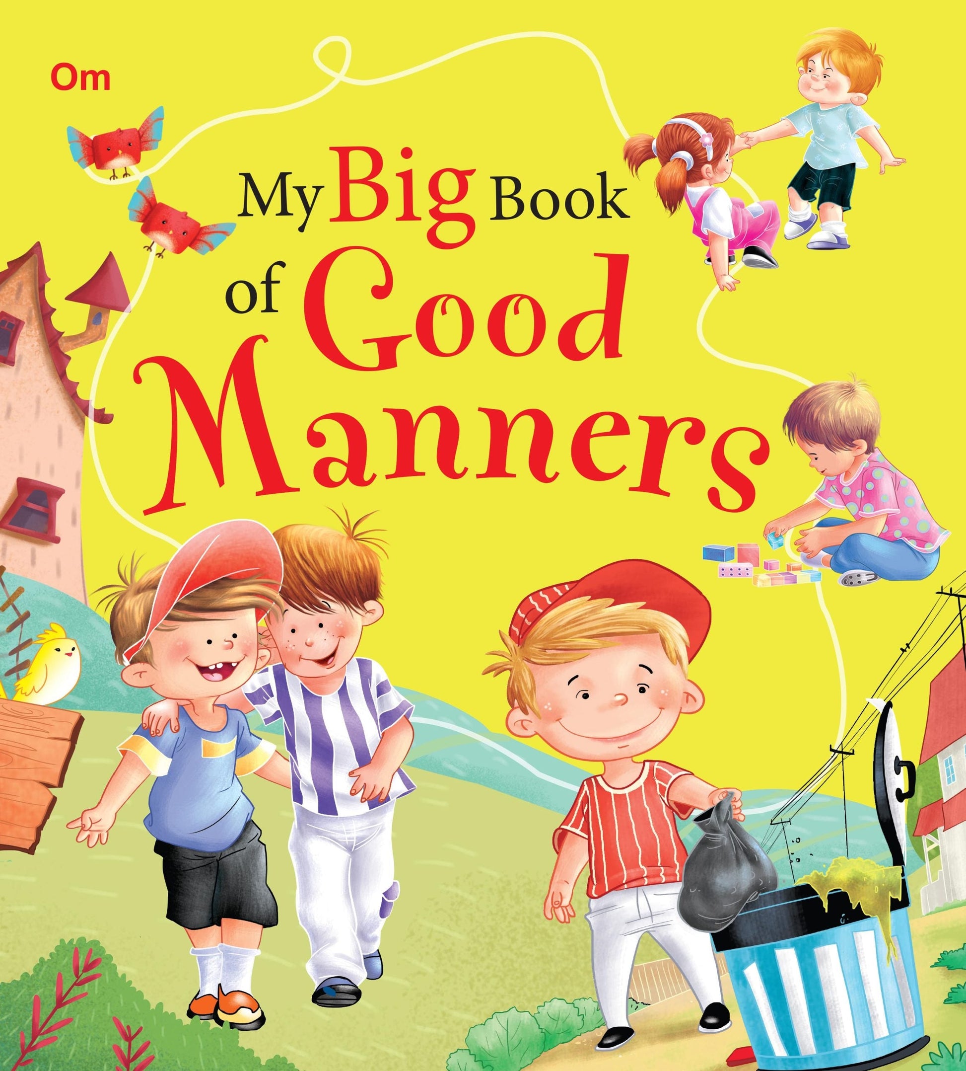 My Big Book of Good Manners (Binder) - Om Books