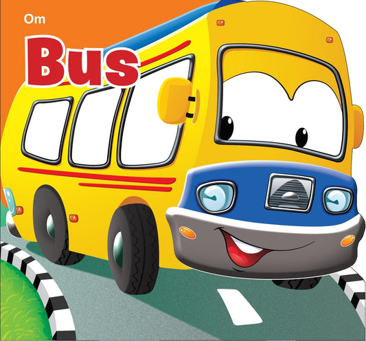 Bus : Cutout Board Book - Om Books 