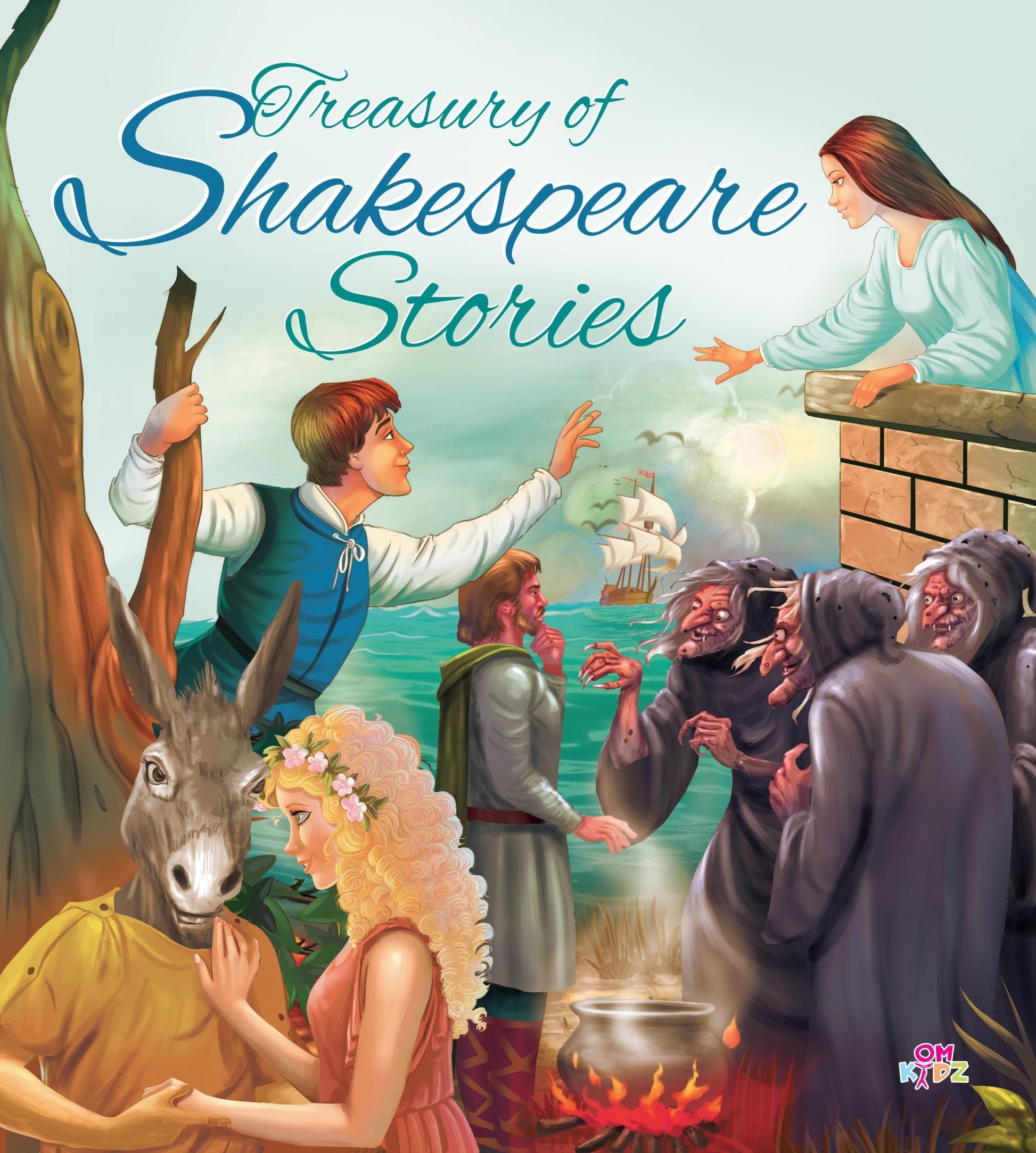 Treasury of Shakespeare Stories (Binder) - Om Books  Grab2Buy Om Books Grab2Buy