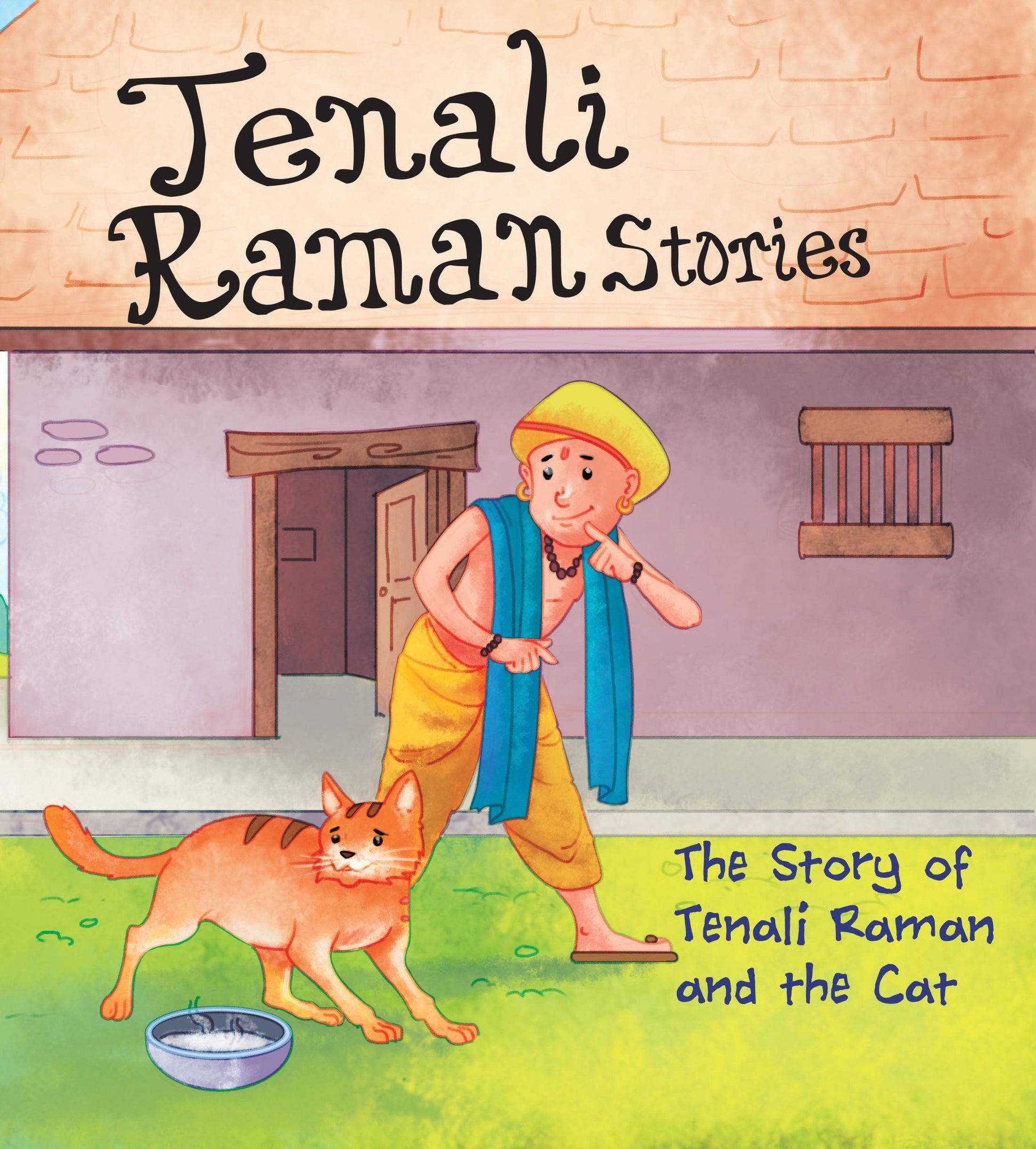 The Story of Tenali Raman and the Cat : Tenali Raman Stories - Om Books 