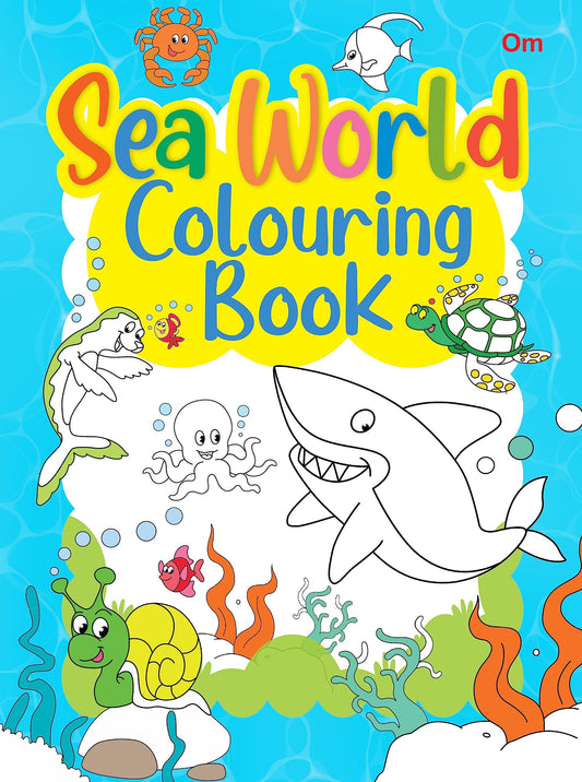 Sea World Colouring Book - Om Books