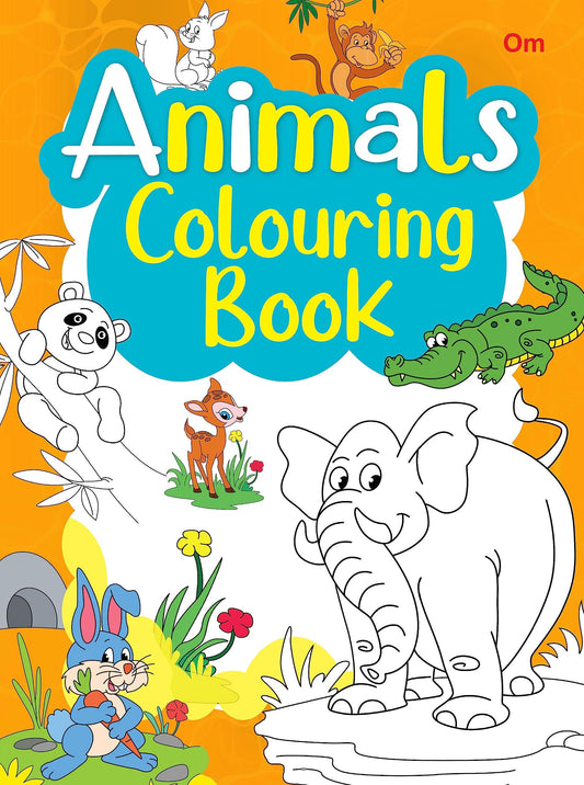 Animals Colouring Book - Om Books 