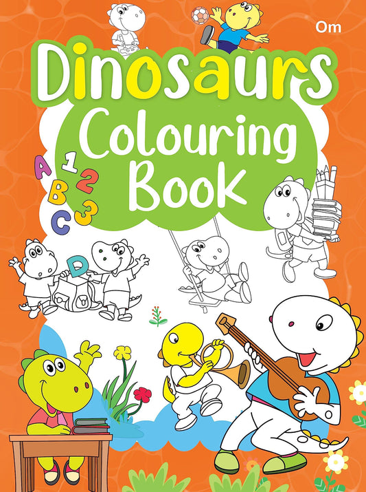 Dinosaurs Colouring Book - Om Books