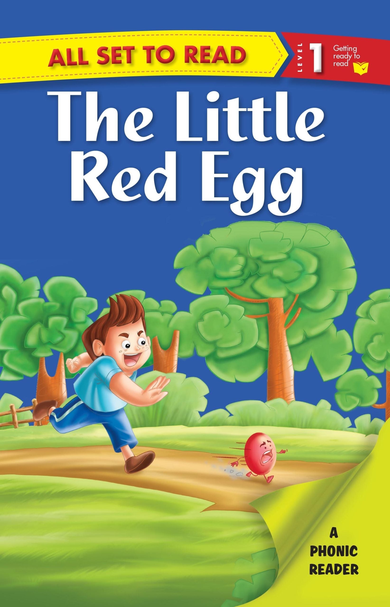 All set to Read A Phonics Reader The Little Red Egg - Om Books 