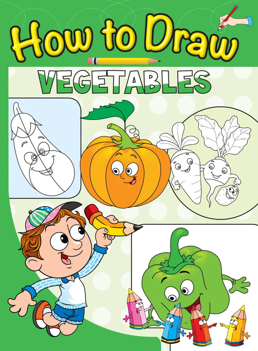 How to Draw Vegetables - Om Books