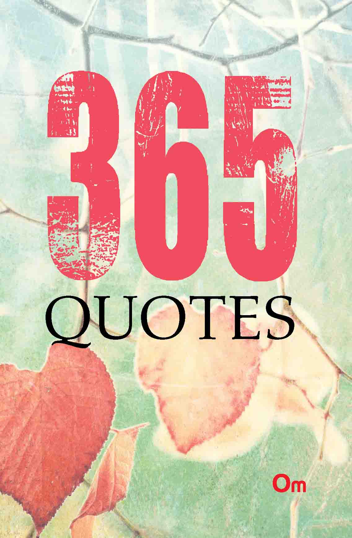 365 Quotes by Om Books Editorial Team - Om Books 