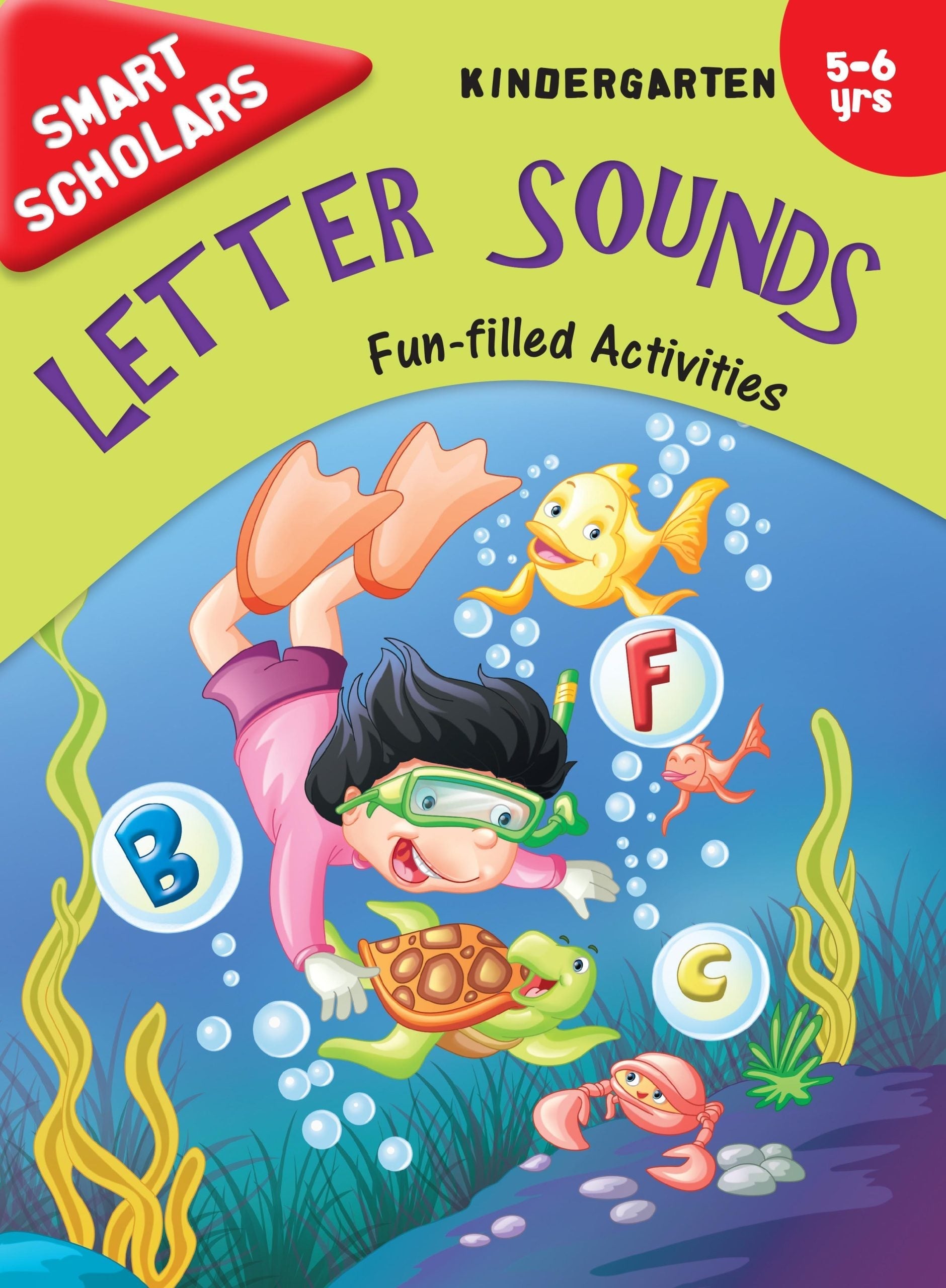 Smart Scholars Kindergarten Letter Sounds - Om Books 