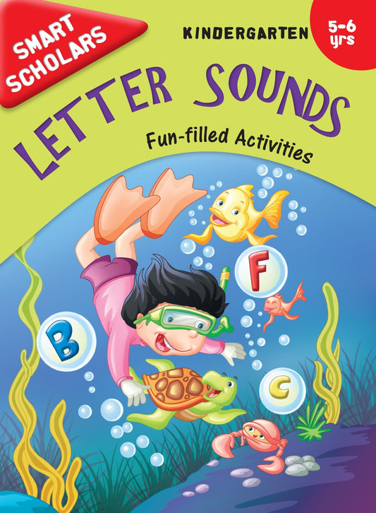 Smart Scholars Kindergarten Letter Sounds - Om Books 