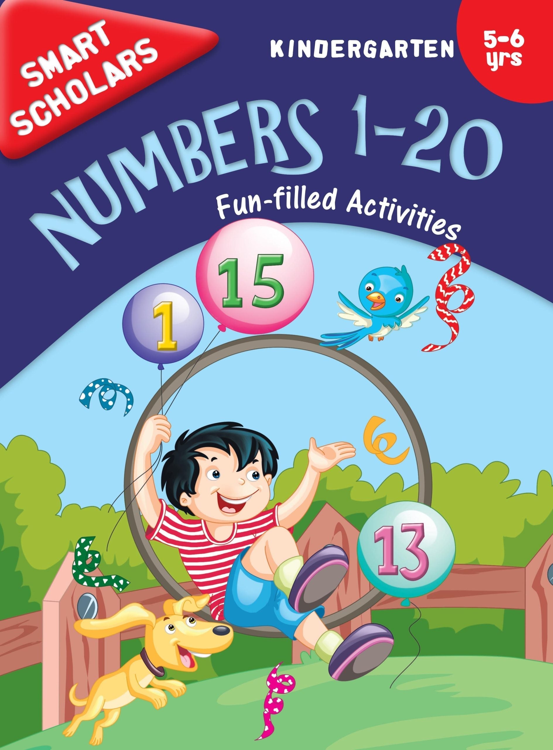 Smart Scholars Kindergarten Numbers 1-20 - Om Books 