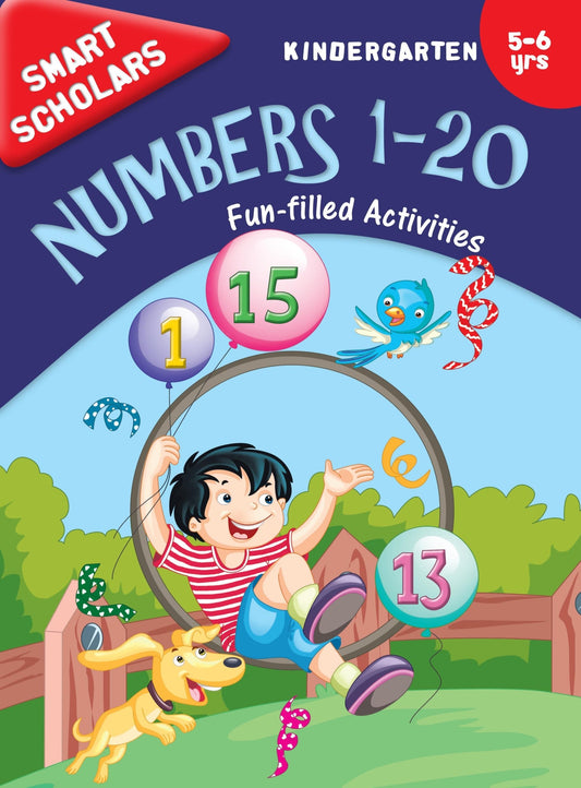 Smart Scholars Kindergarten Numbers 1-20 - Om Books 