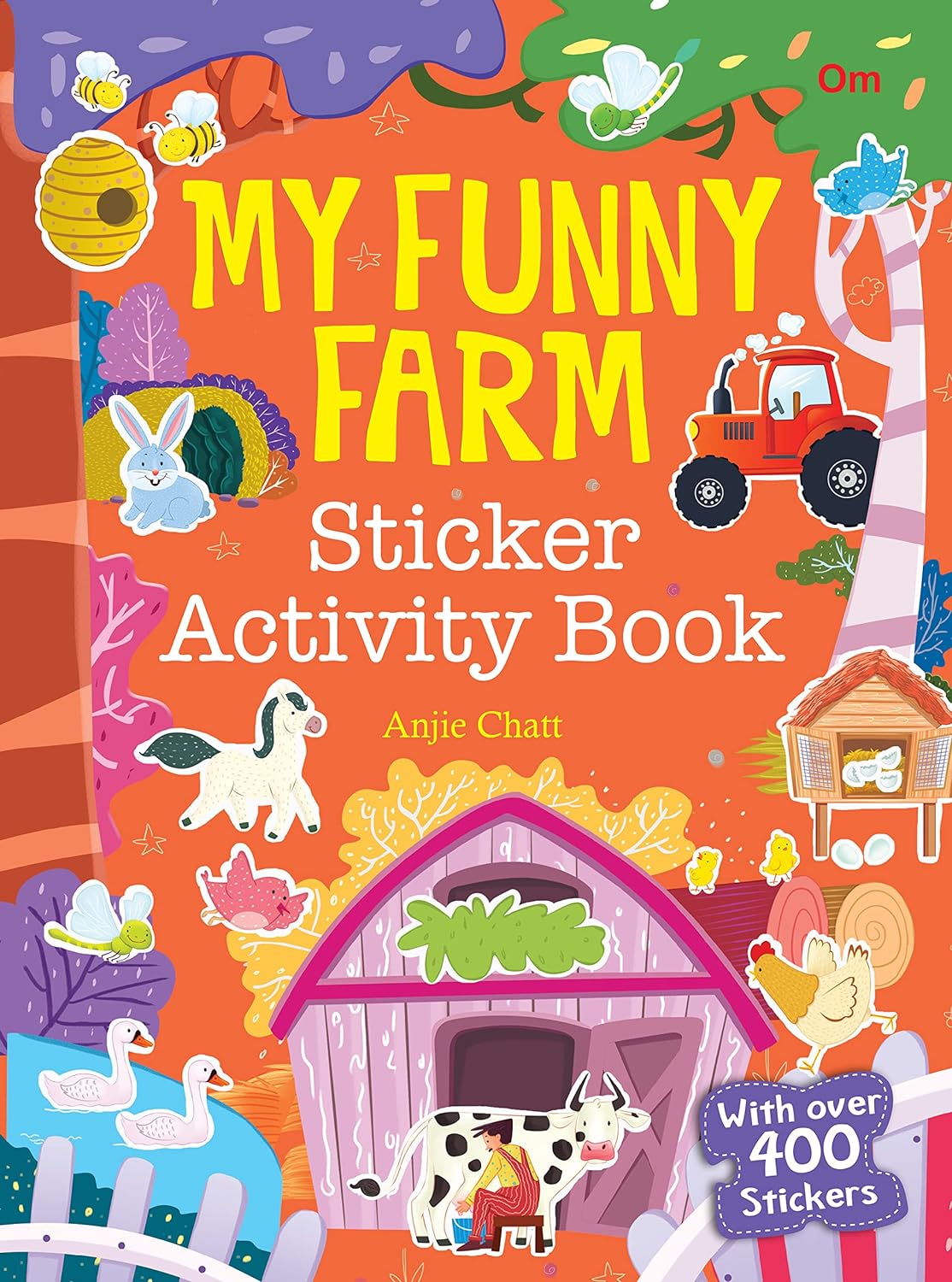 My Funny Farm Sticker Activity Book - Om Books 
