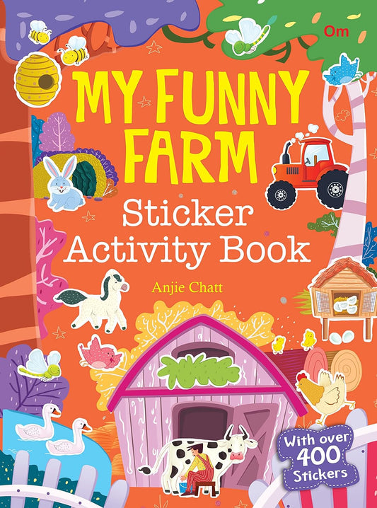 My Funny Farm Sticker Activity Book - Om Books 