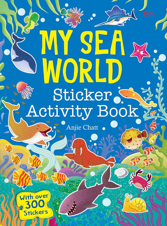 My Sea World Sticker Activity Book - Om Books 