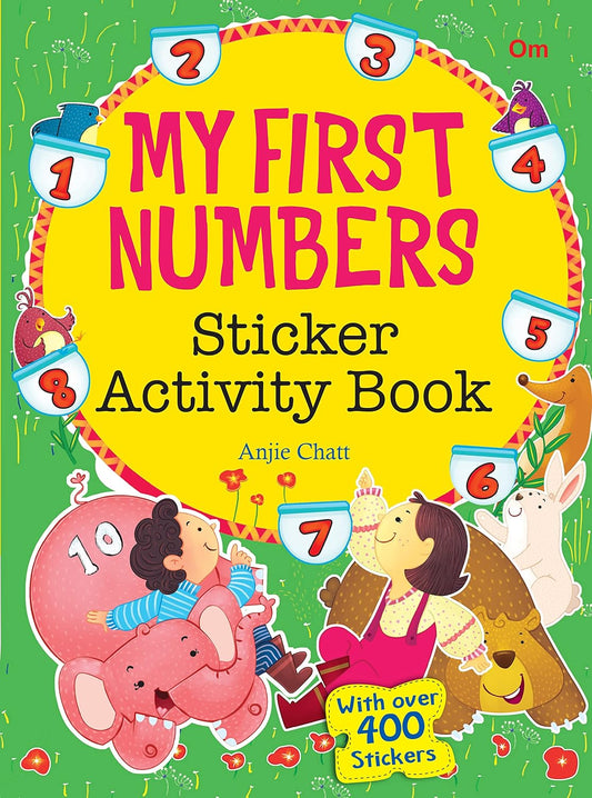 My First Numbers Sticker Activity Book - Om Books