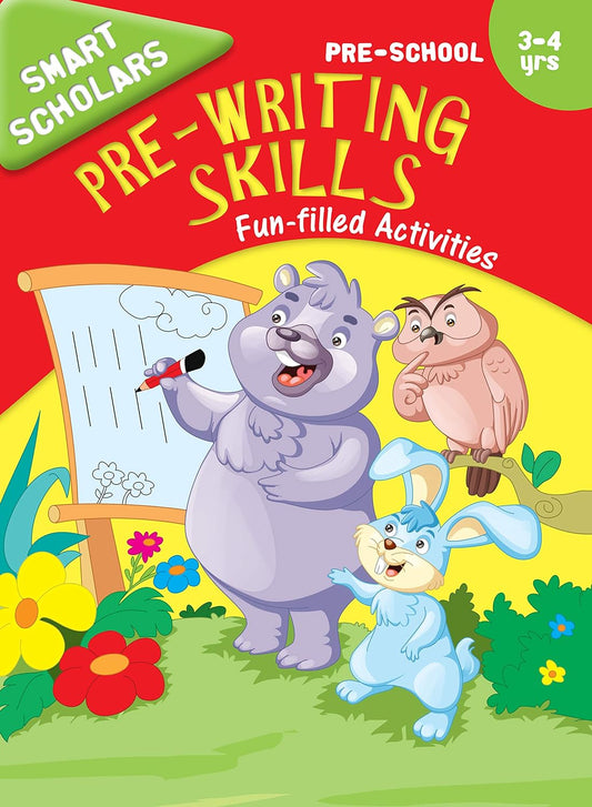 Smart Scholars Pre-School Pre-Writing Skills - Om Books 