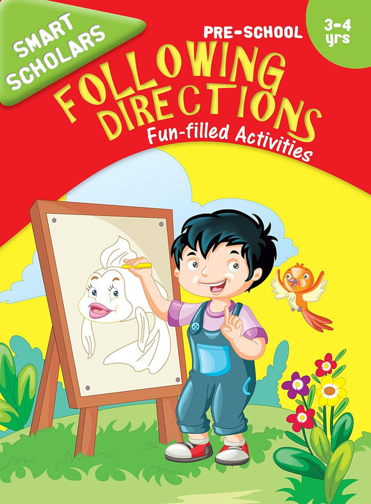 Smart Scholars Pre-School Following Directions - Om Books 