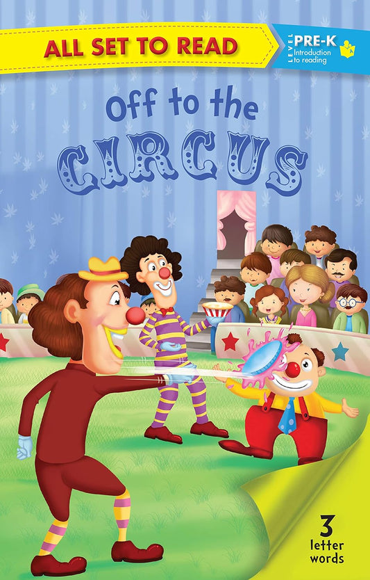 All set to Read PRE K Off to the Circus - Om Books