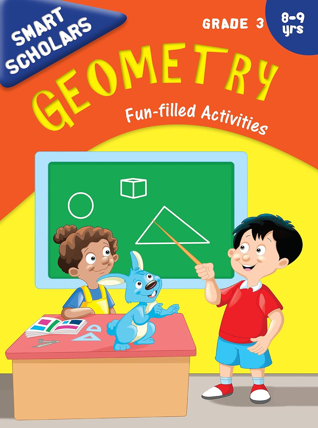 Smart Scholars Grade 3 Geometry - Om Books 