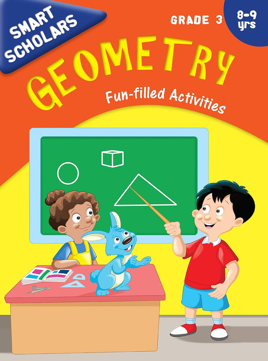 Smart Scholars Grade 3 Geometry - Om Books 