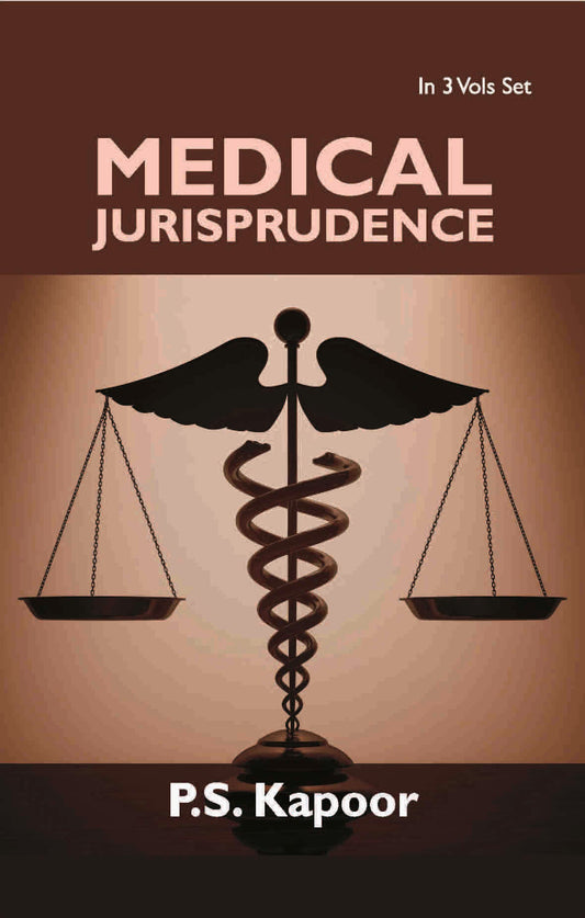 Medical Jurisprudence 3 Vols. Set - Gyan Books