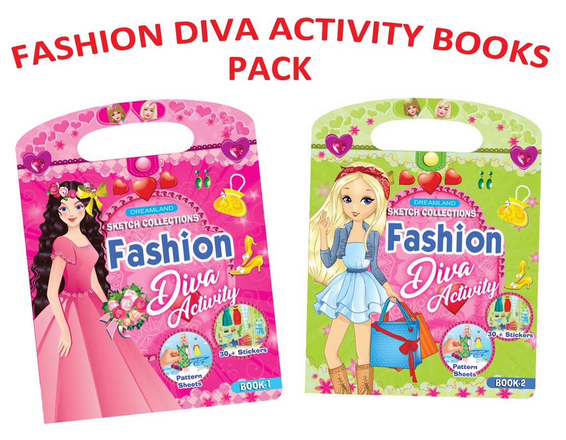 Dreamland Fashion Diva Activity Pack (2 Titles)