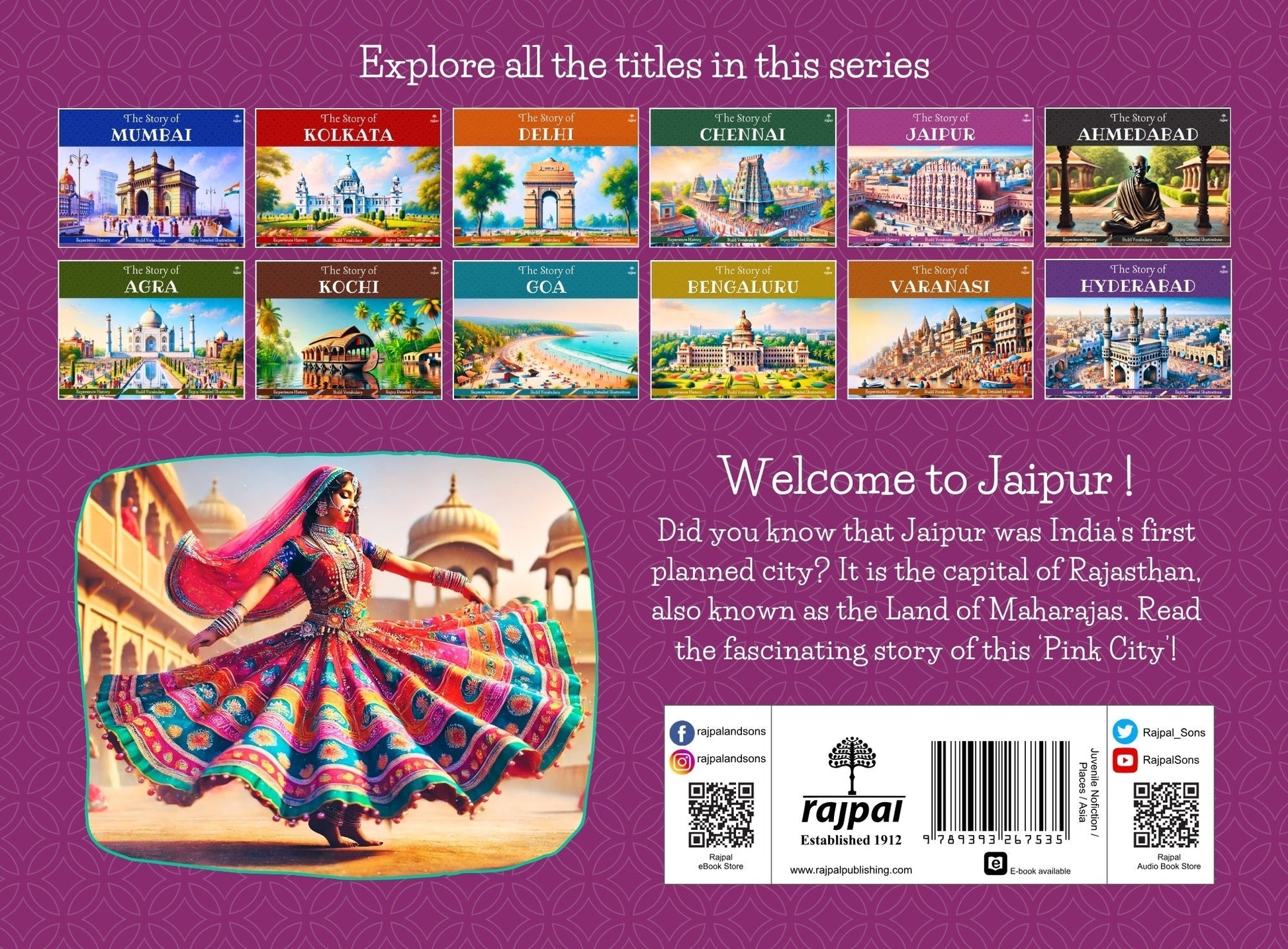 The Story Of Jaipur - Apurva Virmani Johri  Grab2Buy Rajpal & Sons Grab2Buy