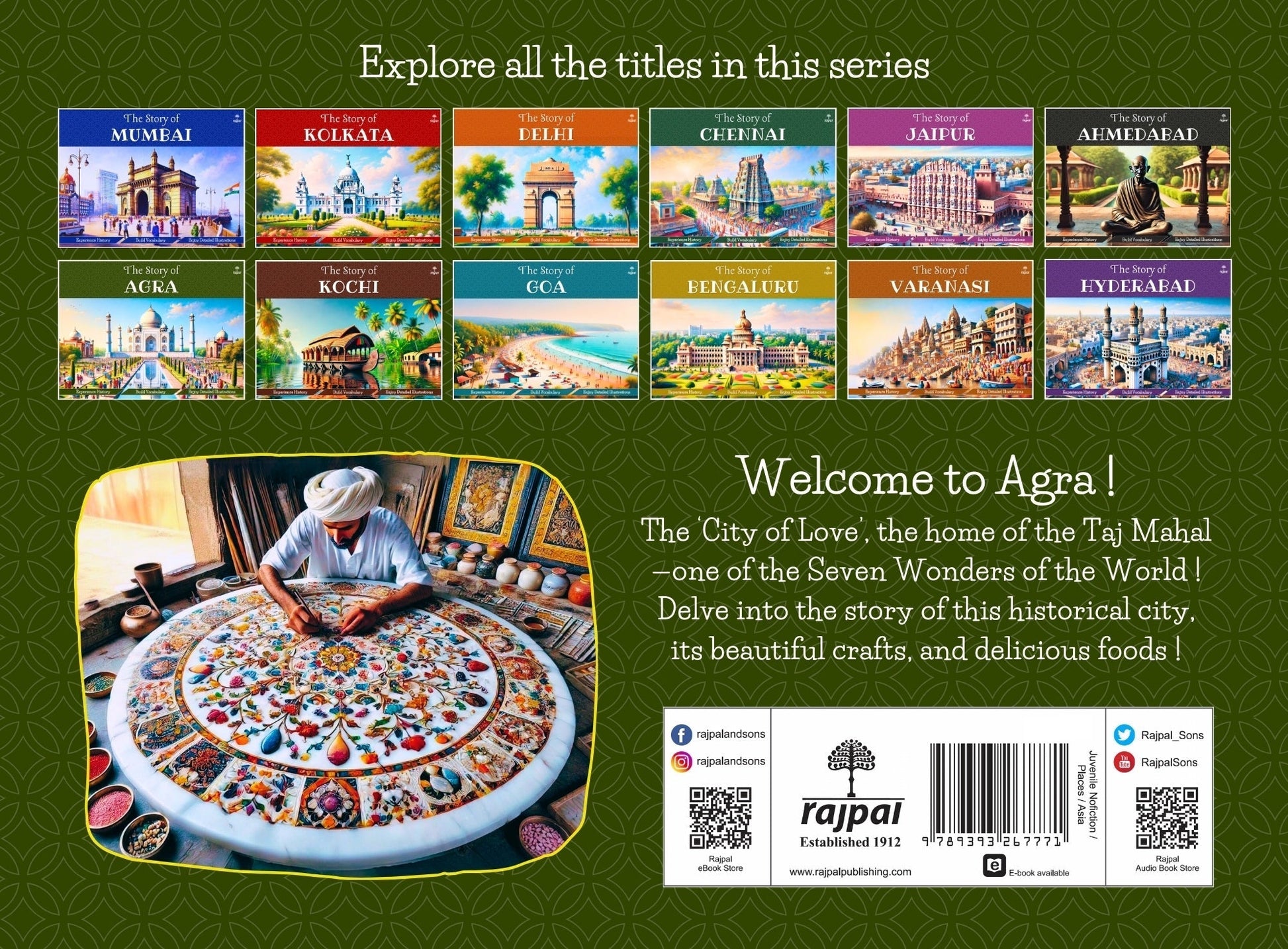 The Story Of Agra - Apurva Virmani Johri  Grab2Buy Rajpal & Sons Grab2Buy