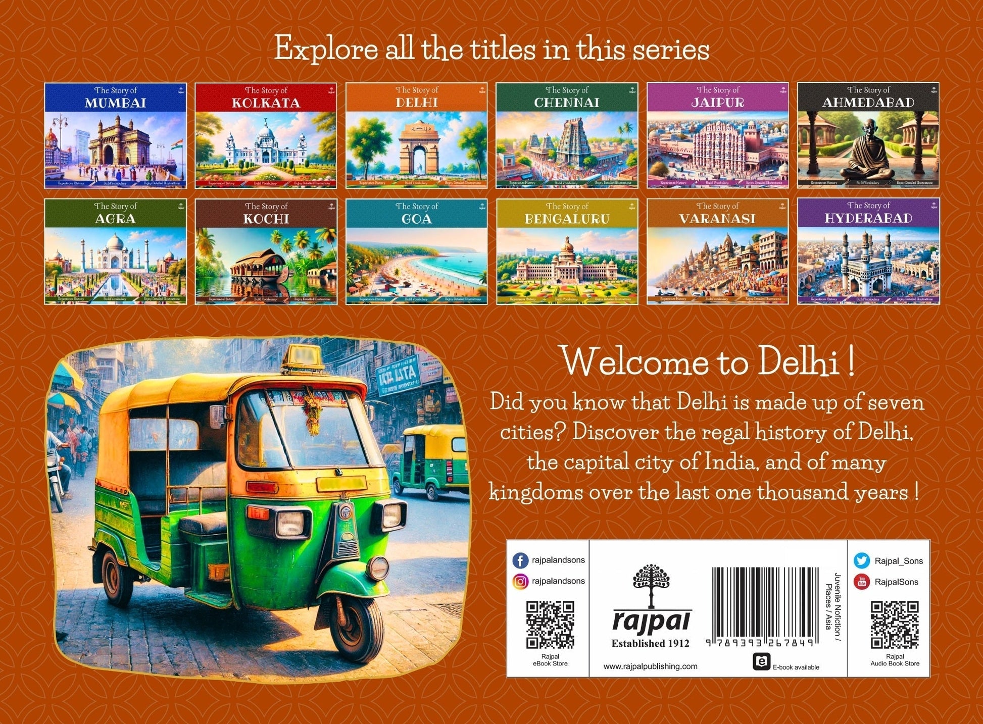 The Story Of Delhi - Apurva Virmani Johri  Grab2Buy Rajpal & Sons Grab2Buy