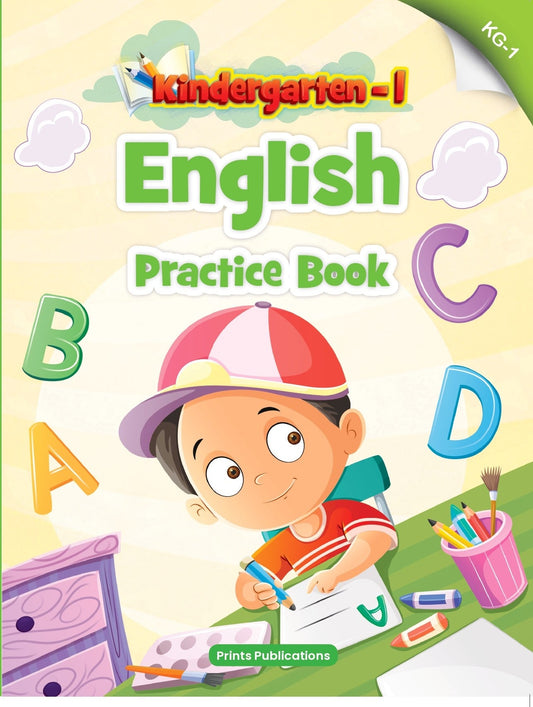 Kindergarten-1: English Practice Book - Prints Publications Editorial Team
