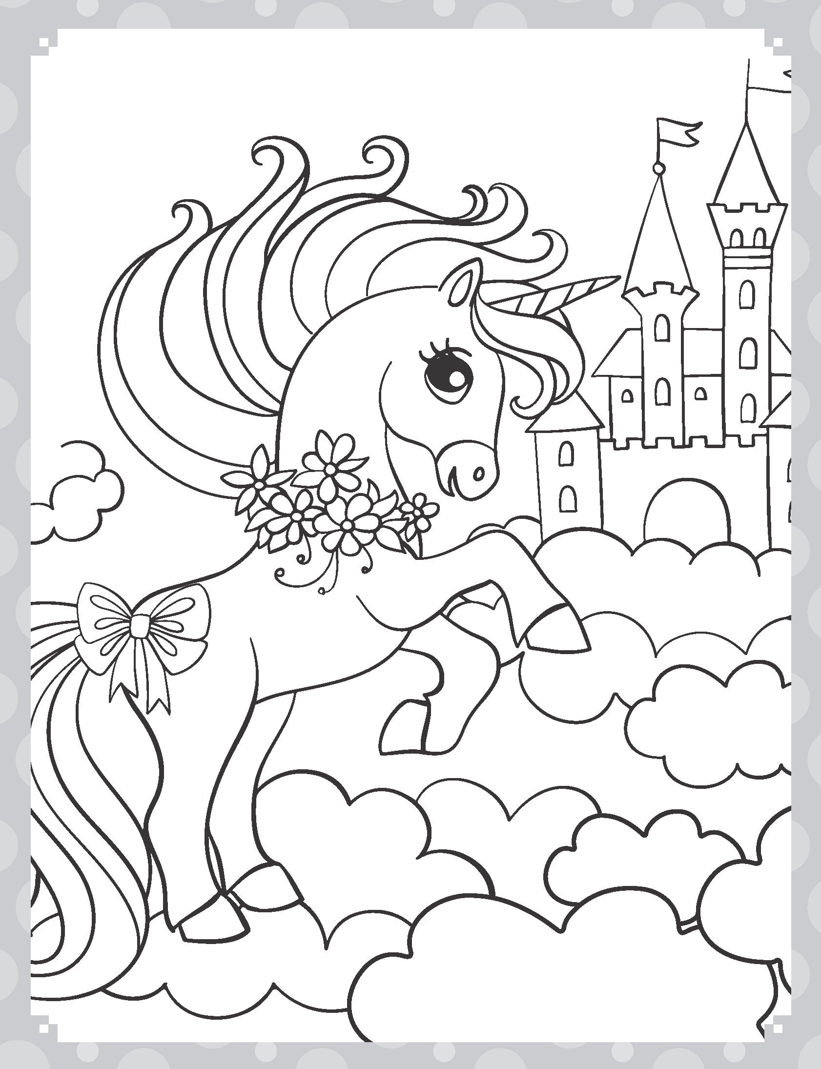 Dreamland Publications My Ultimate Unicorns Colouring Fun Book with Free Crayons : Children's Colouring Book