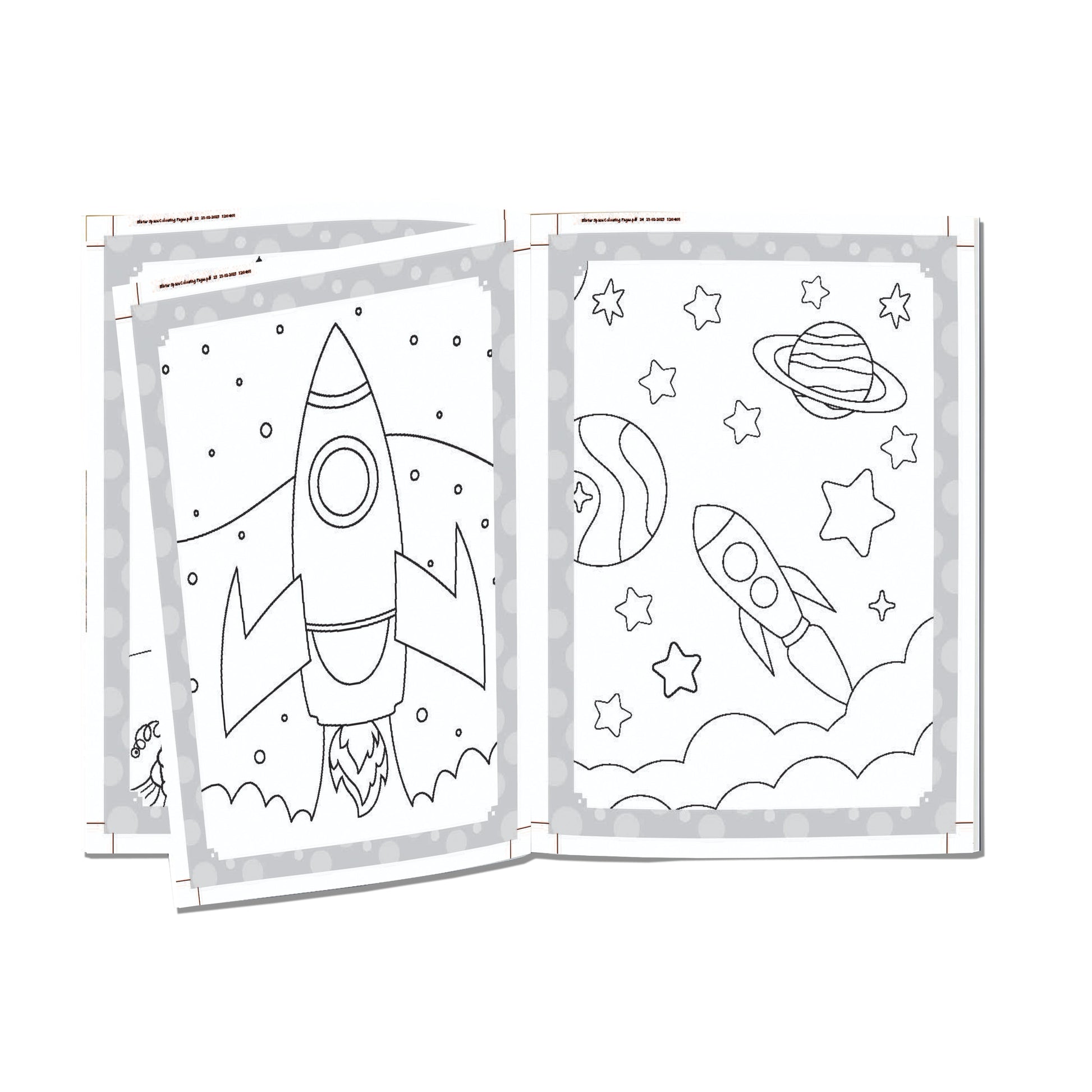 Dreamland Publications My Ultimate Space Colouring Fun Book with Free Crayons : Children's Colouring Book