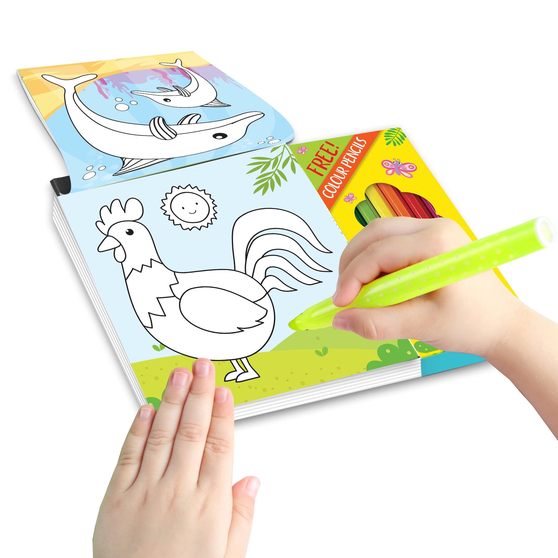 Dreamland Publications Cute Toddlers Colouring Fun Book 3 for Kids