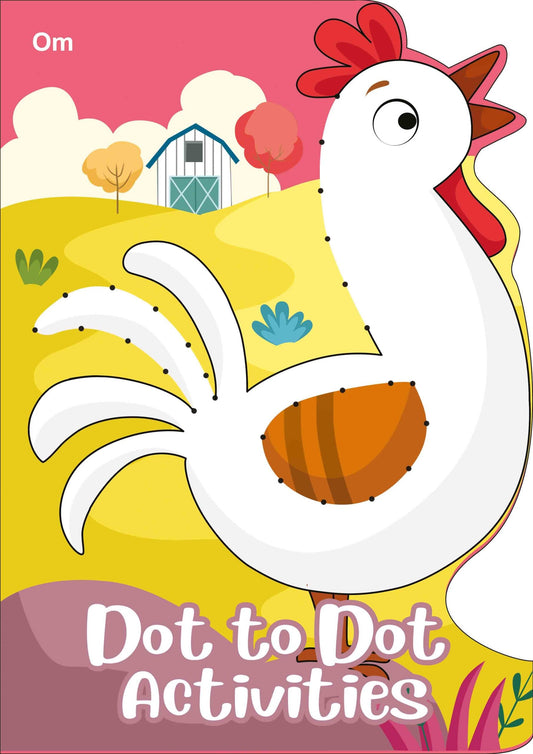 Dot to Dot Activities: Cutout Activities book - Activity book for Children - Om Books