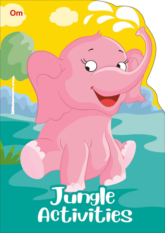 Jungle Activities: Cutout Activities book - Activity book for Children - Om Books