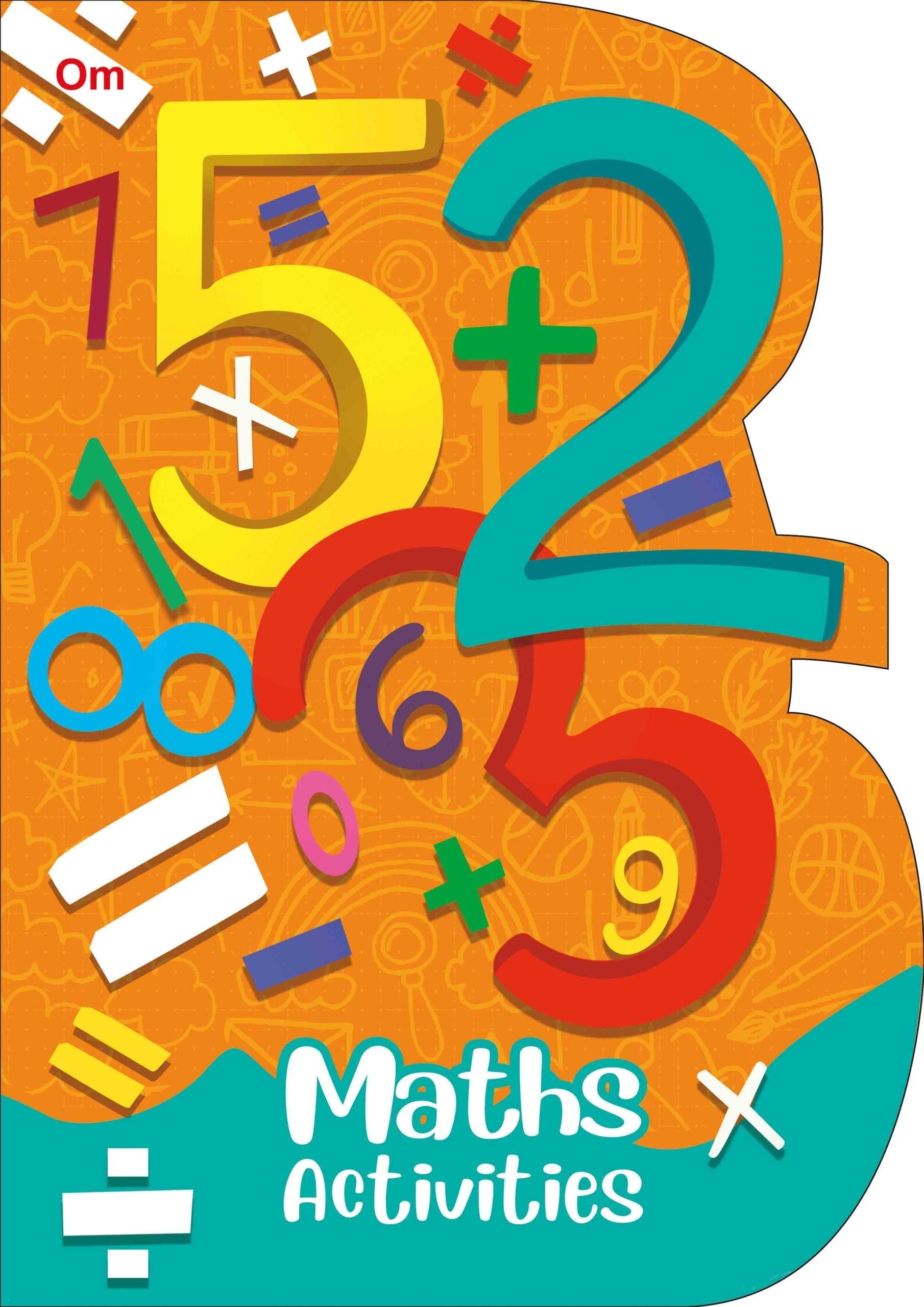 Maths Activities: Cutout Activities book - Activity book for Children - Om Books 