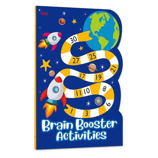 Brain Booster Activities: Cutout Activities book - Activity book for Children - Om Books 