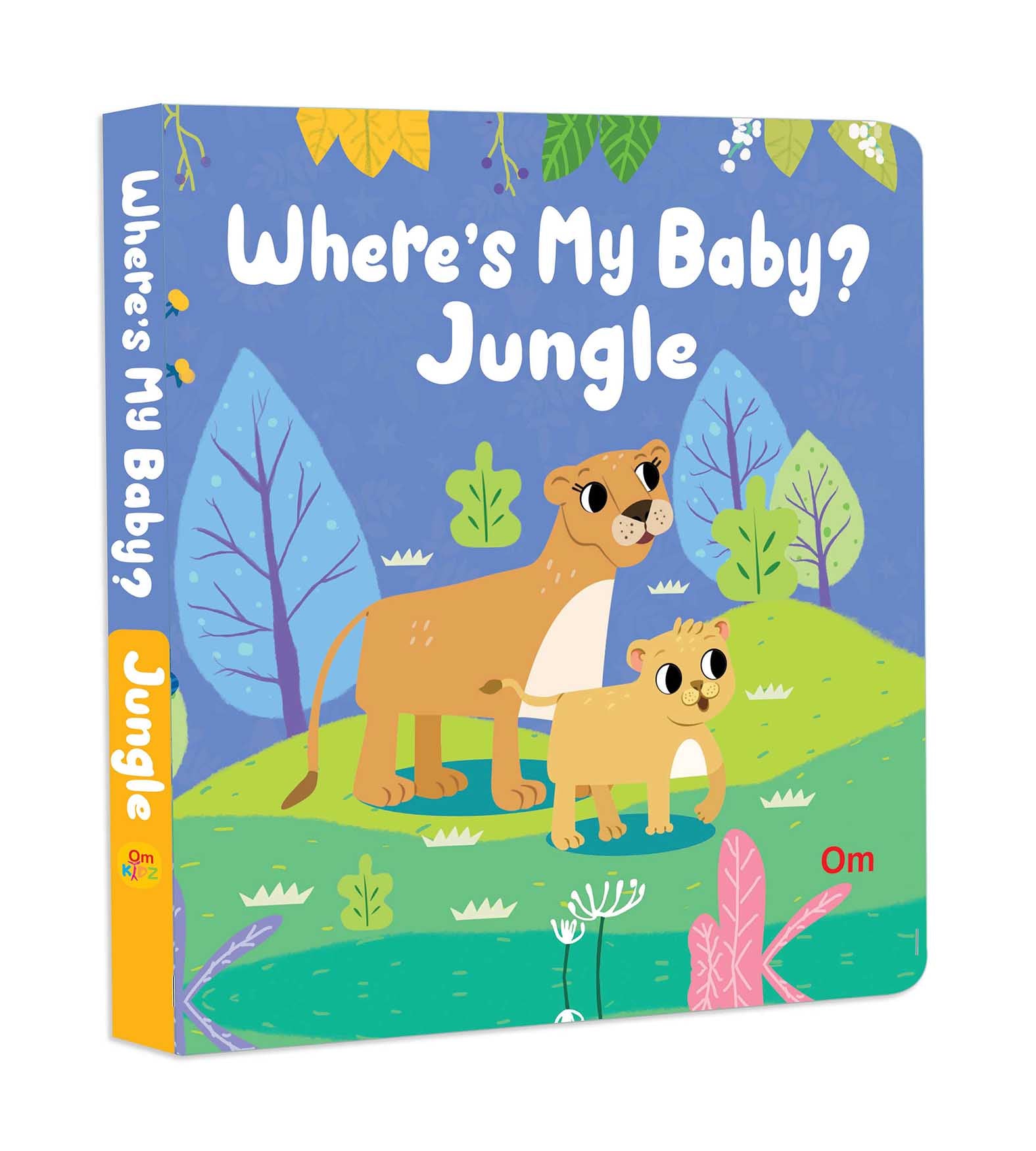 Where's My Baby Jungle - Om Books 