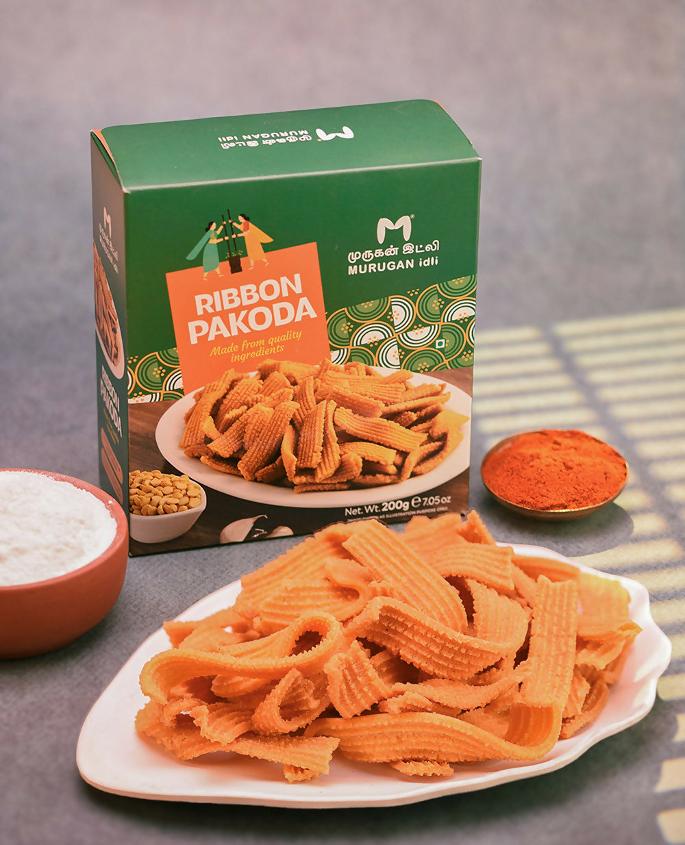 Murugan Idli Ribbon Pakoda 
