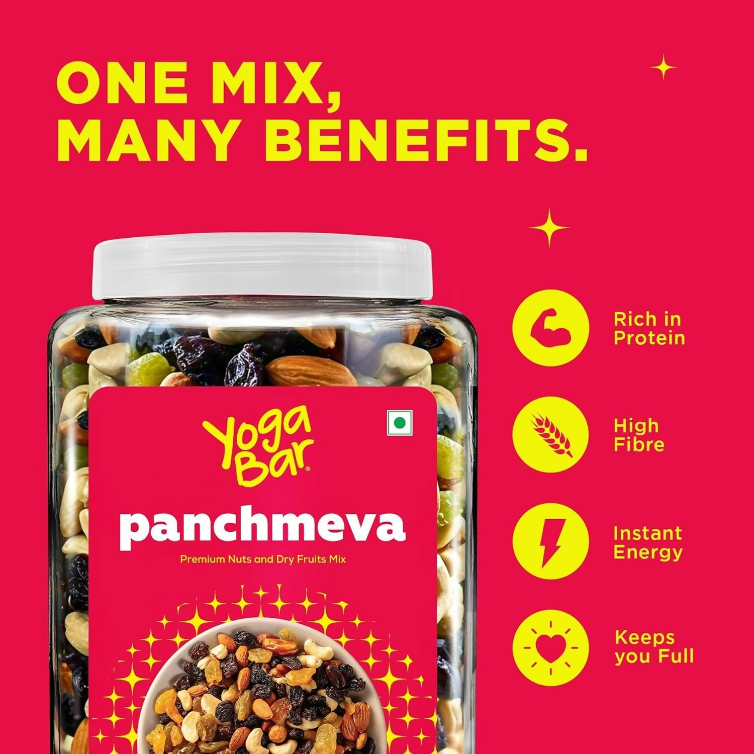 Yoga Bar Daily Health, Protein & Panchmeva Mix Combo  Grab2Buy Yoga Bar Grab2Buy