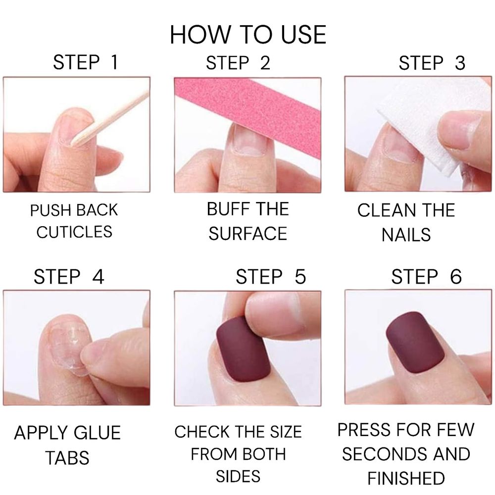 Shills Professional Reusable Press On Nails Oval - SPN510