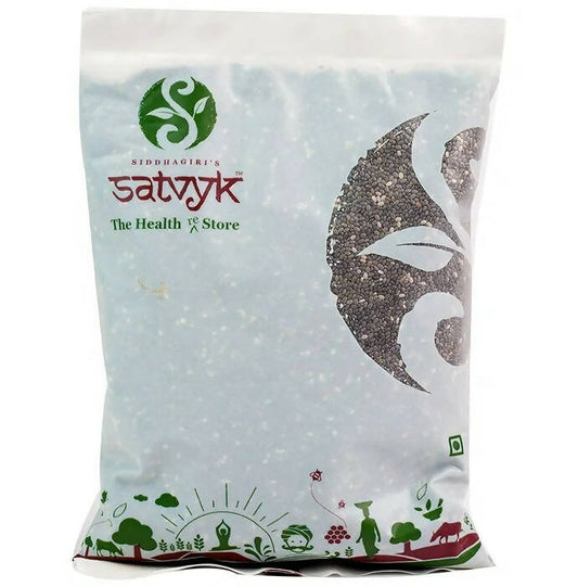 Siddhagiri's Satvyk Black Chia Seeds - Grab2buy