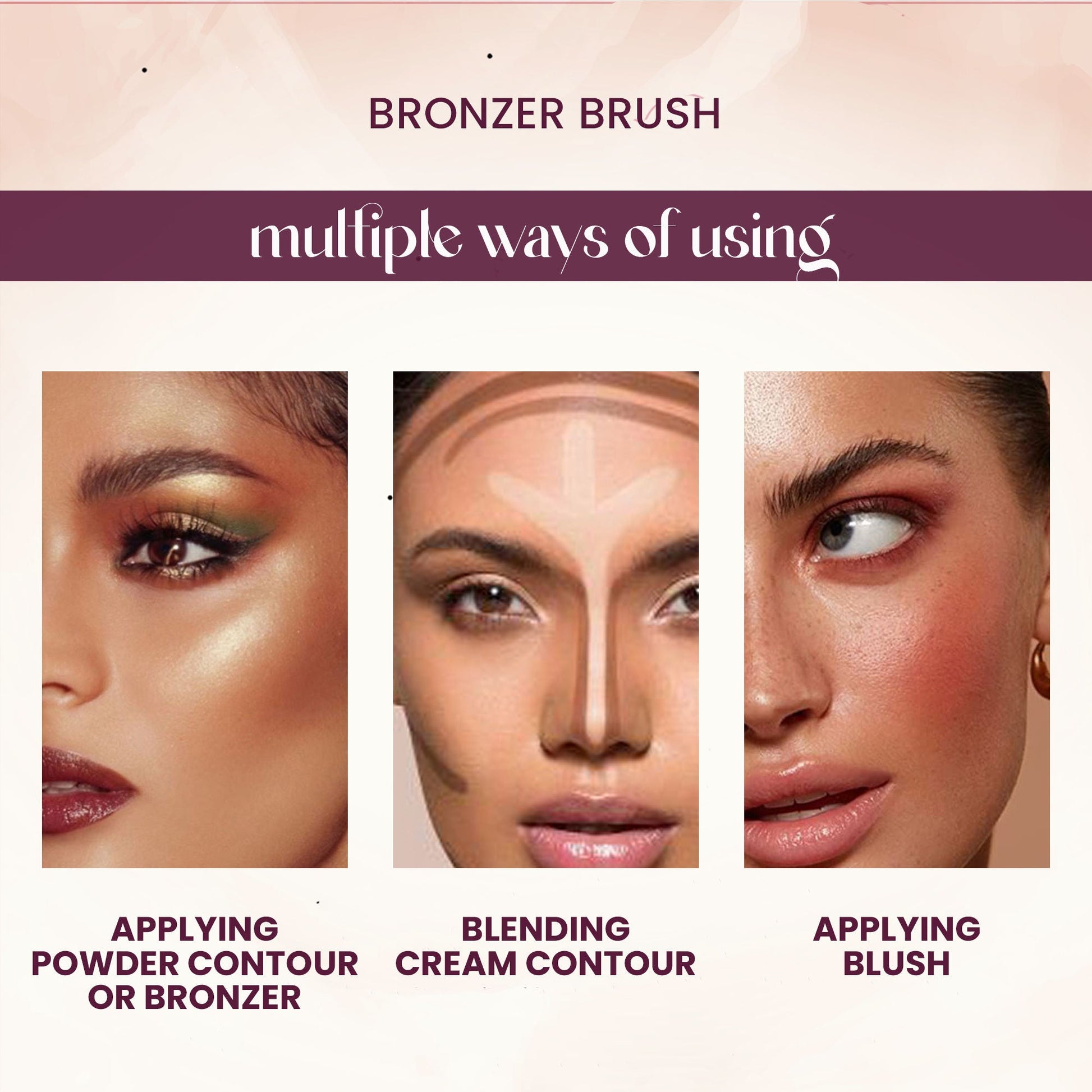 MARS Cosmetics Artist's Arsenal Bronzer Brush 