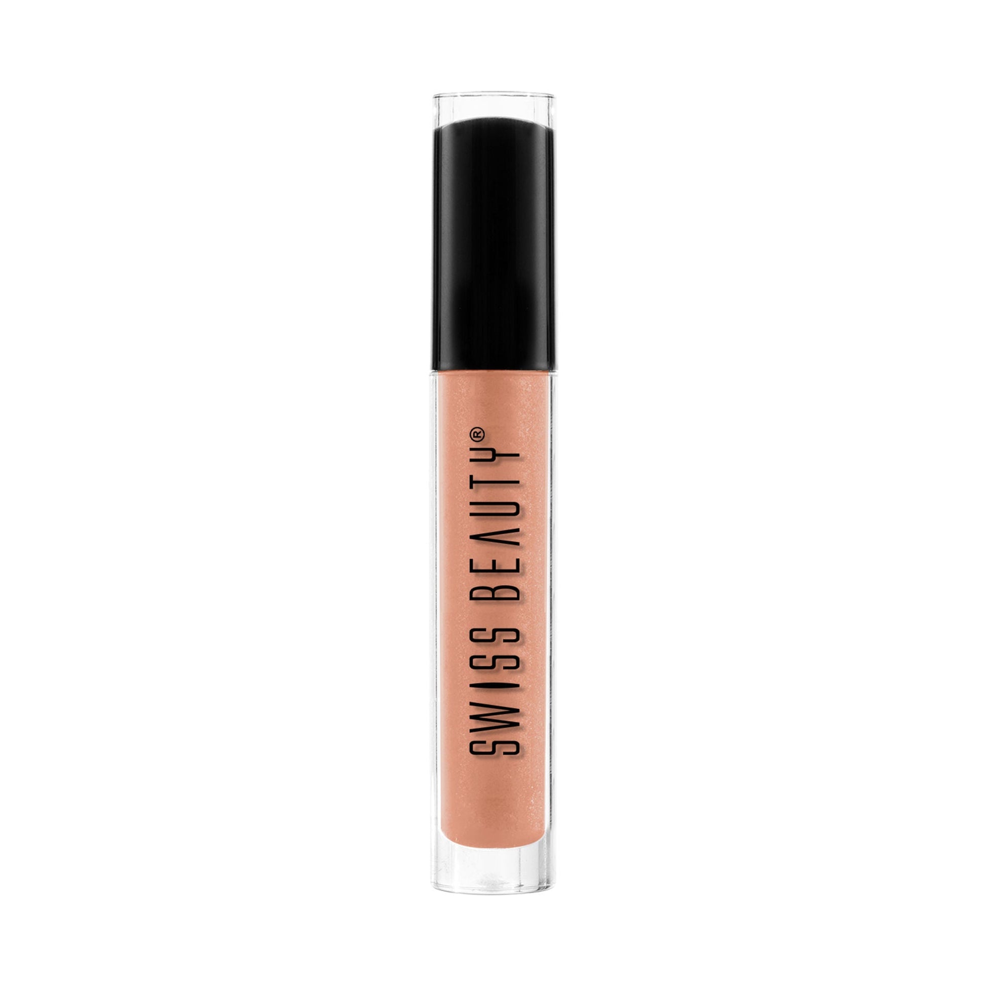 Swiss Beauty Shine & Plump Lipgloss - 5 Nude Brown