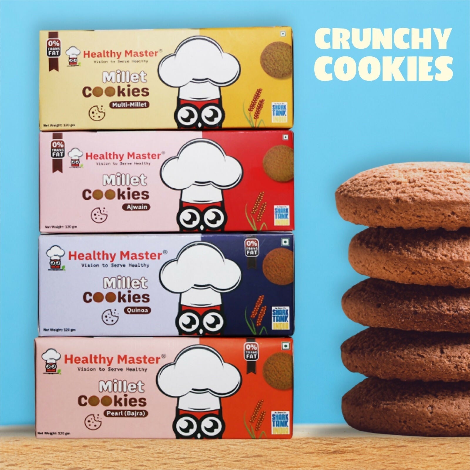 Healthy Master Crunchy Millet Cookies Combo 